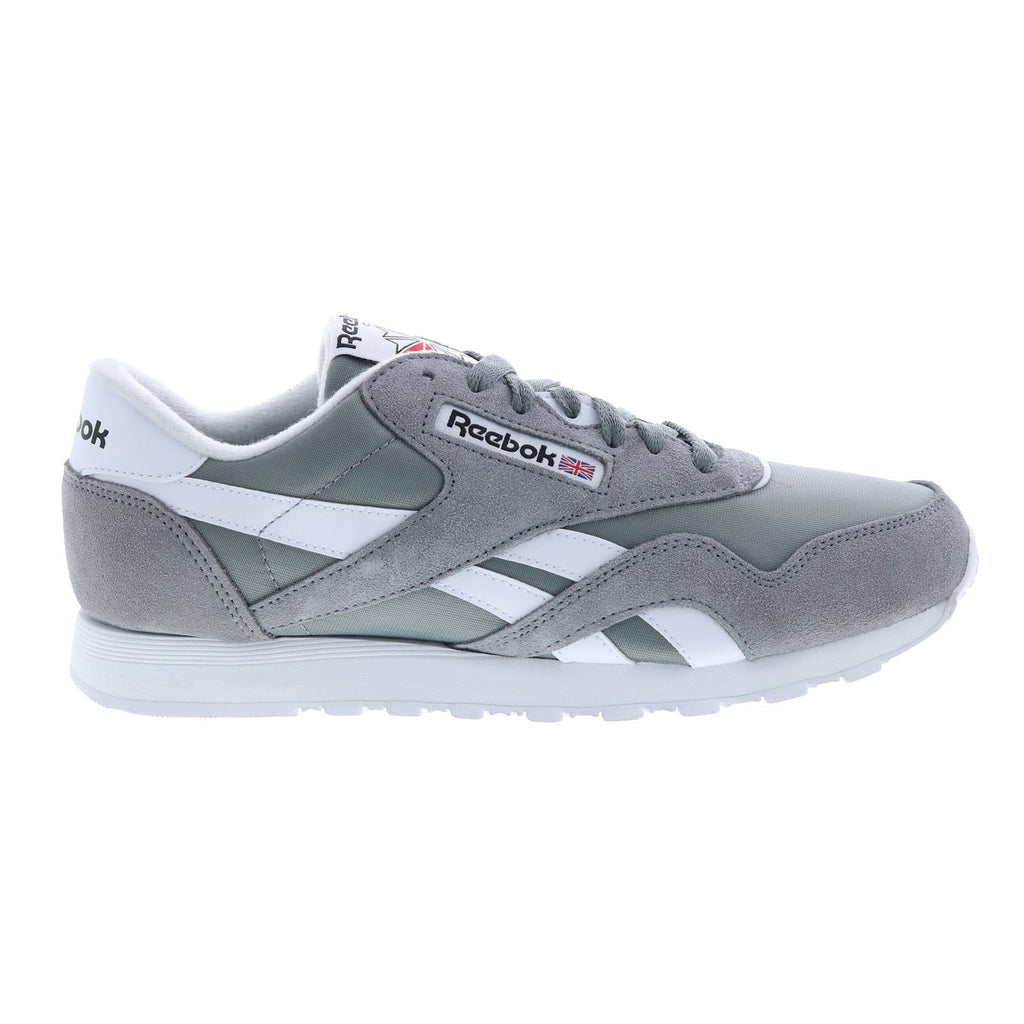 Reebok Classic Nylon Men's Sneaker Running Shoe Gray Athletic Trainers #233  #275