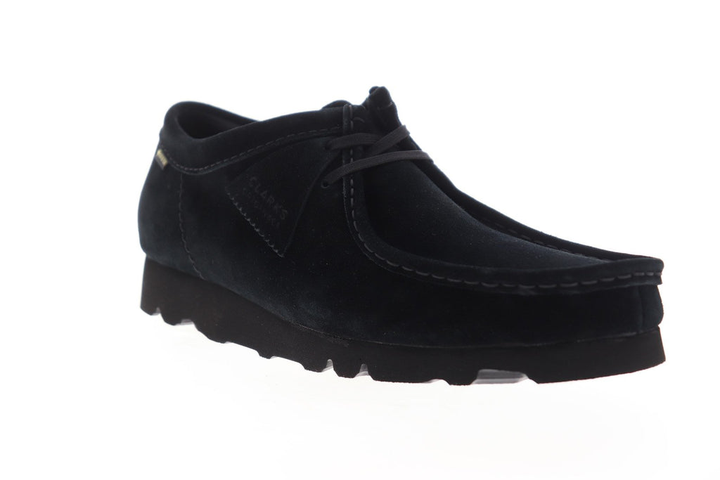 Clarks Wallabee Gore-Tex GTX 26149449 Mens Black Oxfords Plain Toe