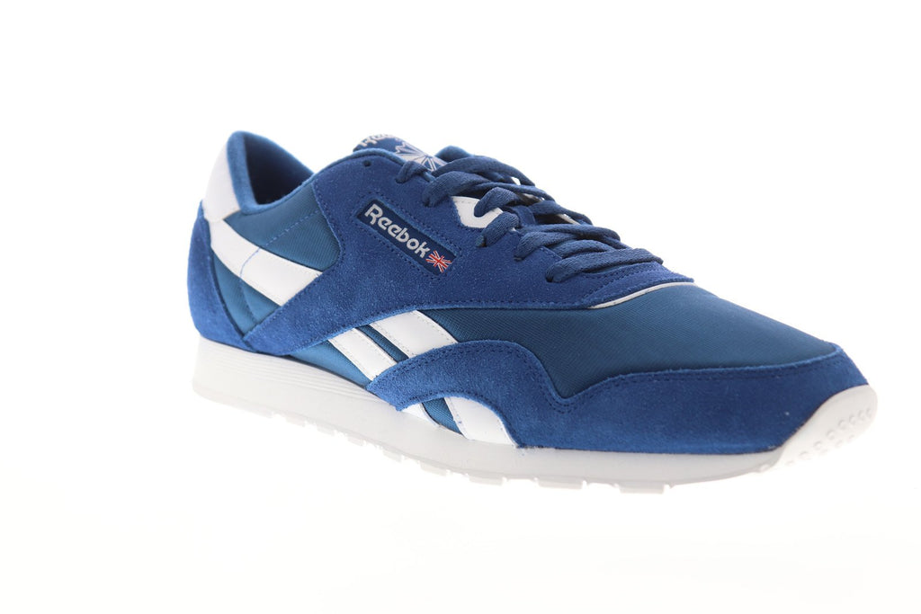 Reebok Classic Nylon Cn3267 Mens Blue Lace Up Lifestyle Sneakers Shoes Ruze Shoes