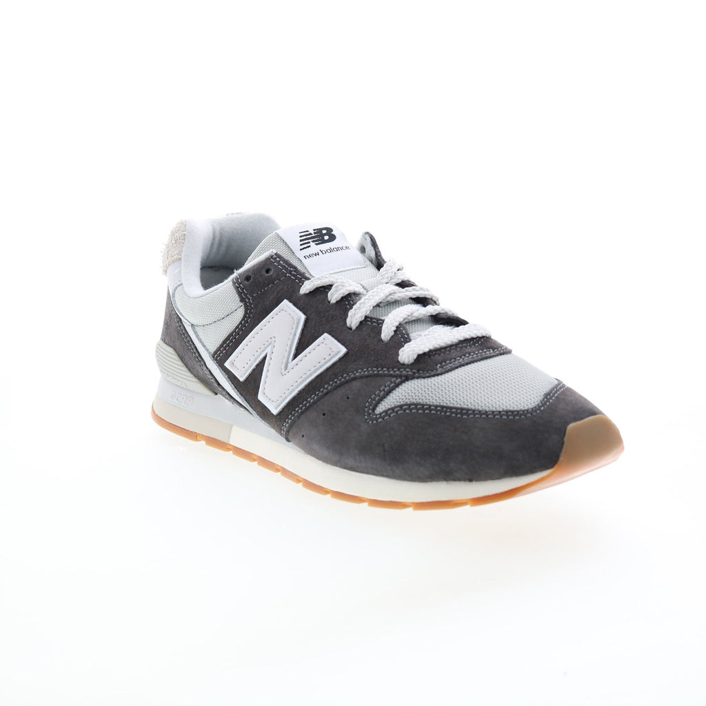 New Balance 996 CM996RG2 Mens Gray Suede Lace Up Lifestyle Sneakers Shoes