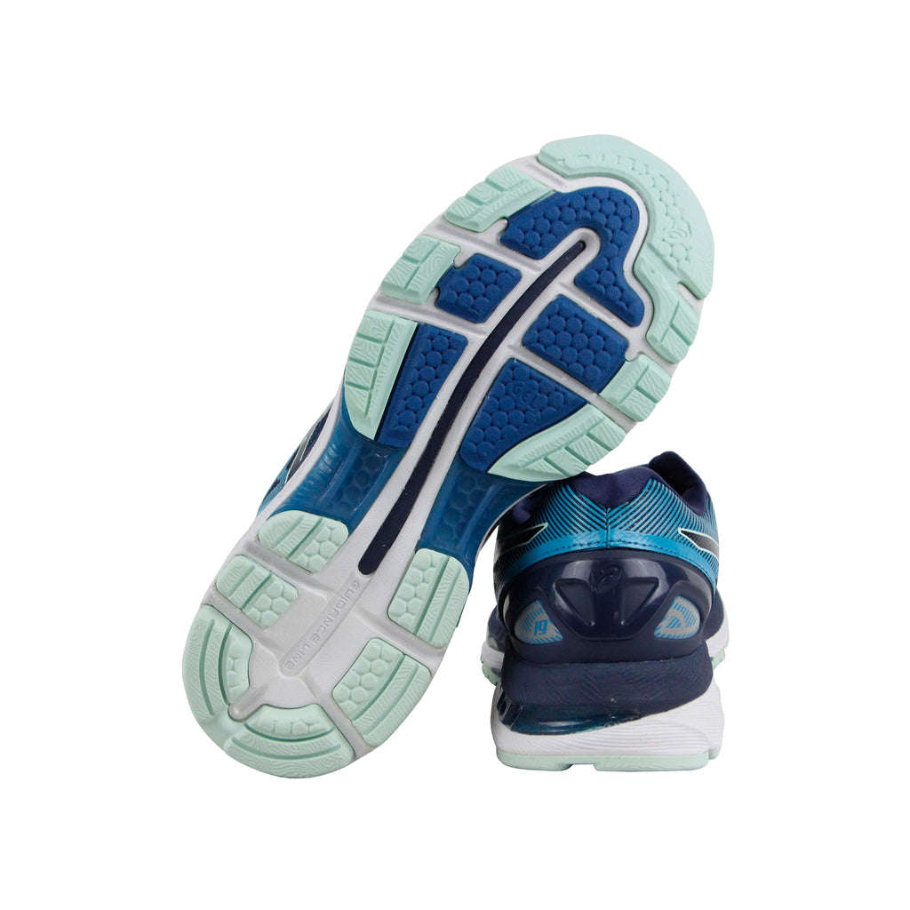 Asics gel-nimbus 19 womens shop blue glacier sea crystal