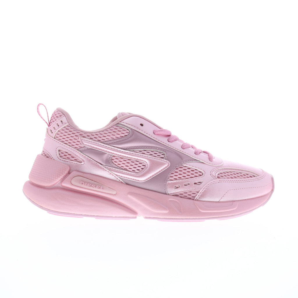 Diesel S-Serendipity Sport Womens Pink Mesh Lifestyle Sneakers 