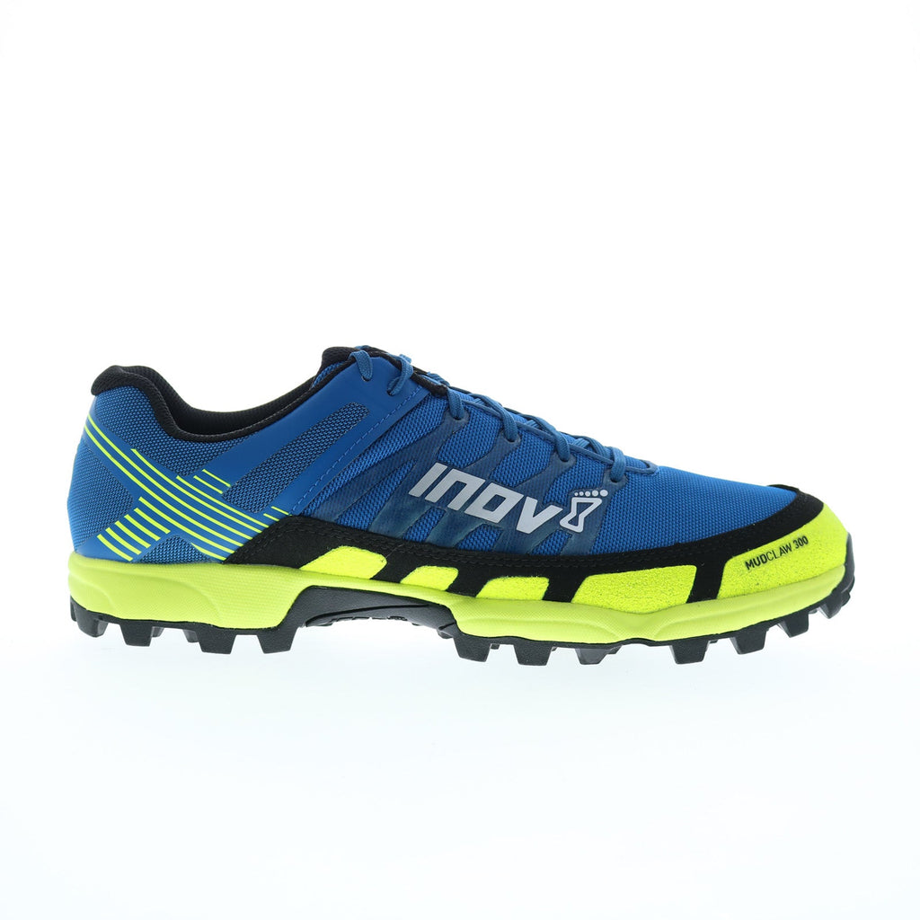 Inov-8 Mudclaw 300 000770-BLYW Mens Blue Synthetic Athletic Hiking Sho ...