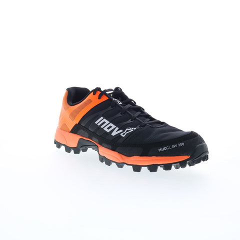 Inov-8 Mudclaw 300 000771-BKOR Womens Black Mesh Athletic Hiking Shoes