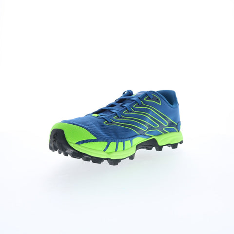 Inov-8 X-Talon 255 000914-BLGN Mens Blue Canvas Athletic Hiking Shoes