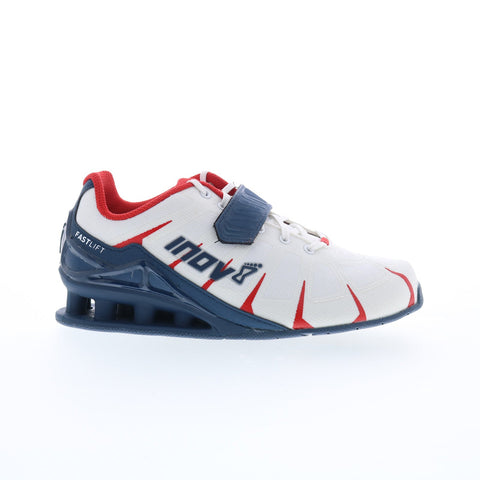 Inov-8 Fastlift 360 000919-WHNYRD Womens White Athletic Weightlifting Shoes
