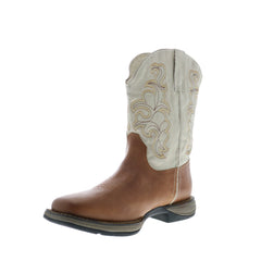 Roper Wilder 09-020-1680-3100 TA Mens Brown Leather Cowboy Western Boots