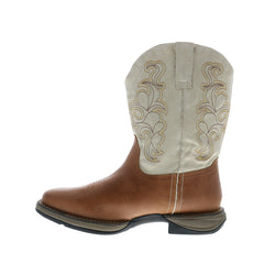 Roper Wilder 09-020-1680-3100 TA Mens Brown Leather Cowboy Western Boots