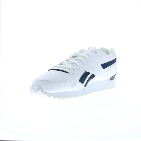 Reebok Glide Ripple Clip Mens White Synthetic Lifestyle Sneakers Shoes