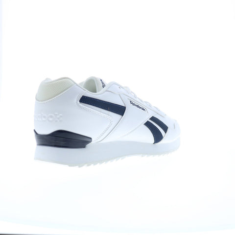 Reebok Glide Ripple Clip Mens White Synthetic Lifestyle Sneakers Shoes