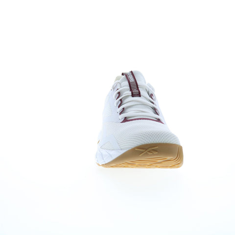 Reebok NFX Trainer Mens Beige Canvas Lace Up Athletic Cross Training Shoes