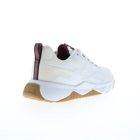 Reebok NFX Trainer Mens Beige Canvas Lace Up Athletic Cross Training Shoes