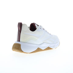 Reebok NFX Trainer Mens Beige Canvas Lace Up Athletic Cross Training Shoes