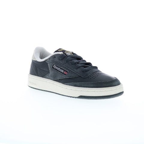 Reebok Club C 85 Birth of Hip Hop Mens Gray Leather Lifestyle Sneakers Shoes