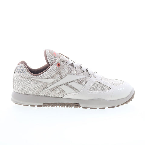 Reebok Nano 2.0 Mens Gray Mesh Lace Up Athletic Cross Training Shoes