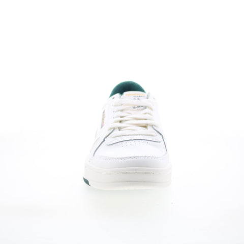 Reebok LT Court Mens White Leather Lace Up Lifestyle Sneakers Shoes