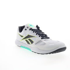 Reebok Nano 2.0 Mens Gray Synthetic Lace Up Athletic Cross Training Shoes