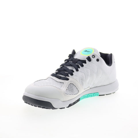 Reebok Nano 2.0 Mens Gray Synthetic Lace Up Athletic Cross Training Shoes
