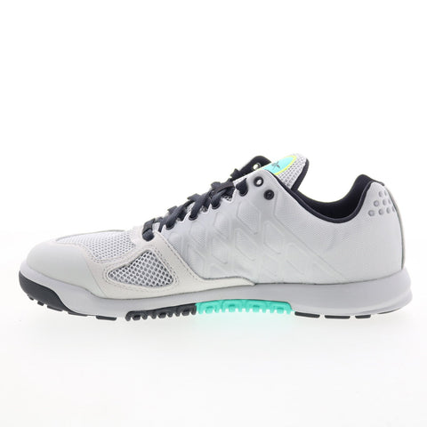 Reebok Nano 2.0 Mens Gray Synthetic Lace Up Athletic Cross Training Shoes