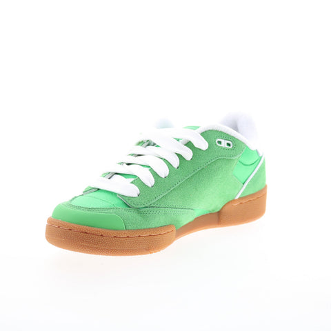 Reebok Club C Bulc Pleasures Mens Green Suede Lifestyle Sneakers Shoes