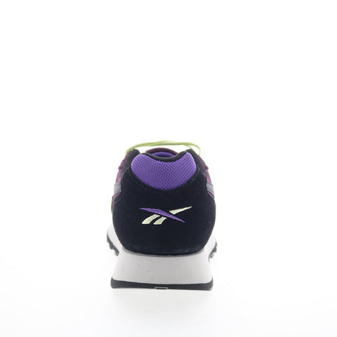 Reebok Glide Womens Purple Suede Lace Up Lifestyle Sneakers Shoes