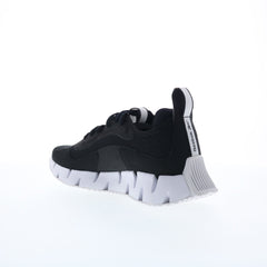 Reebok Zig Dynamica CL Womens Black Canvas Lace Up Lifestyle Sneakers Shoes