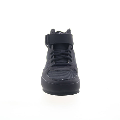 Reebok Boxing Mid Mens Black Synthetic Lace Up Athletic Boxing Shoes