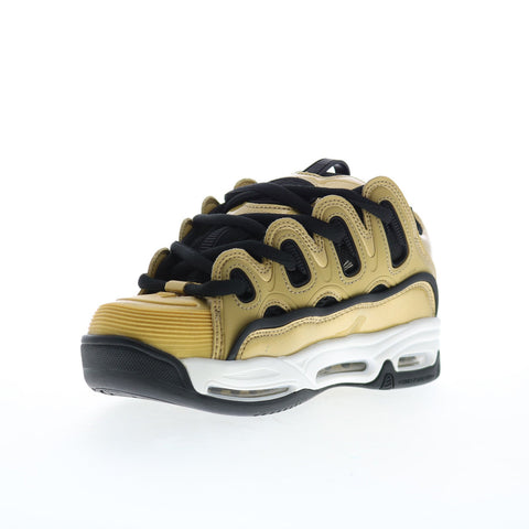 Osiris D3 2001 1141 2901 Mens Gold Synthetic Skate Inspired Sneakers Shoes