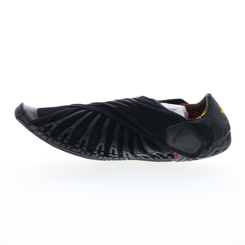 Vibram Furoshiki 18WAD06 Womens Black Canvas Strap Lifestyle Sneakers Shoes