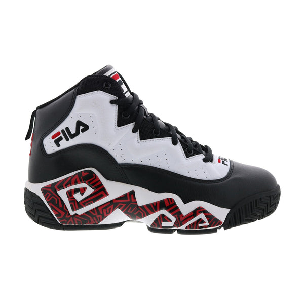 Fila MB 1BM01267-014 Mens Black Leather Lace Up Lifestyle Sneakers