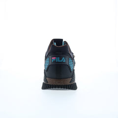 Fila Cage Mid Mixed Media 1BM01294-208 Mens Black Lifestyle Sneakers Shoes
