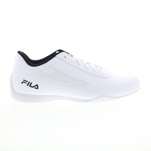 Fila Filaretti 1DM00008-120 Mens White Motorsport Inspired Sneakers Shoes