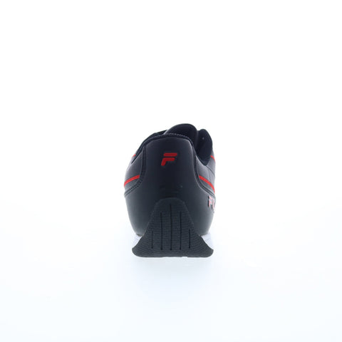 Fila Forlani Outline Flag Mens Black Motorsport Inspired Sneakers Shoes