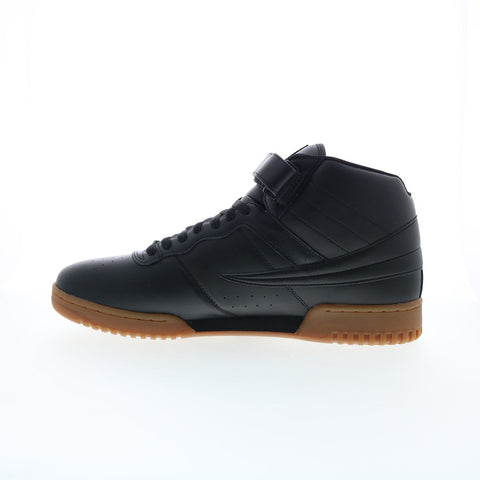 Fila F-13 1FM01877-976 Mens Black Leather Lifestyle Sneakers Shoes