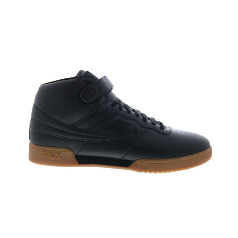 Fila F-13 1FM01877-976 Mens Black Leather Lifestyle Sneakers Shoes