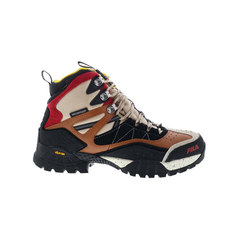 Fila Armada Waterproof 1JM01744-201 Mens Brown Leather Casual Dress Boots
