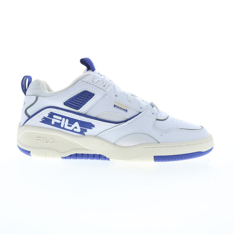 Fila Corda 1TM01797-150 Mens White Leather Lace Up Lifestyle Sneakers Shoes