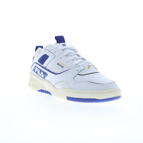 Fila Corda 1TM01797-150 Mens White Leather Lace Up Lifestyle Sneakers Shoes