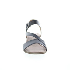 Gabor 24-564-27 Womens Black Hook & Loop Heeled Sandals Shoes