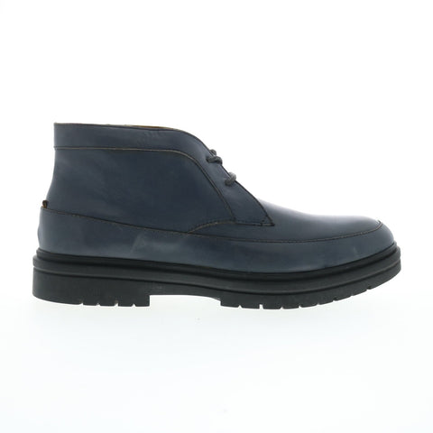 Stacy Adams Alcander 25341-020 Mens Blue Leather Lace Up Chukkas Boots