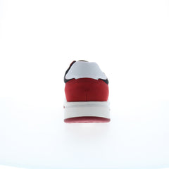 Stacy Adams Currier 25515-600 Mens Red Leather Lifestyle Sneakers Shoes
