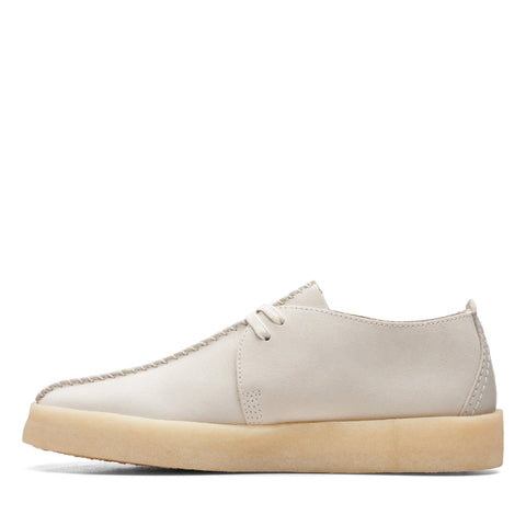 Clarks Trek Cup 26165824 Mens Beige Suede Oxfords & Lace Ups Casual Shoes