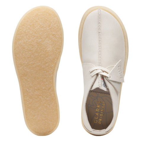 Clarks Trek Cup 26165824 Mens Beige Suede Oxfords & Lace Ups Casual Shoes