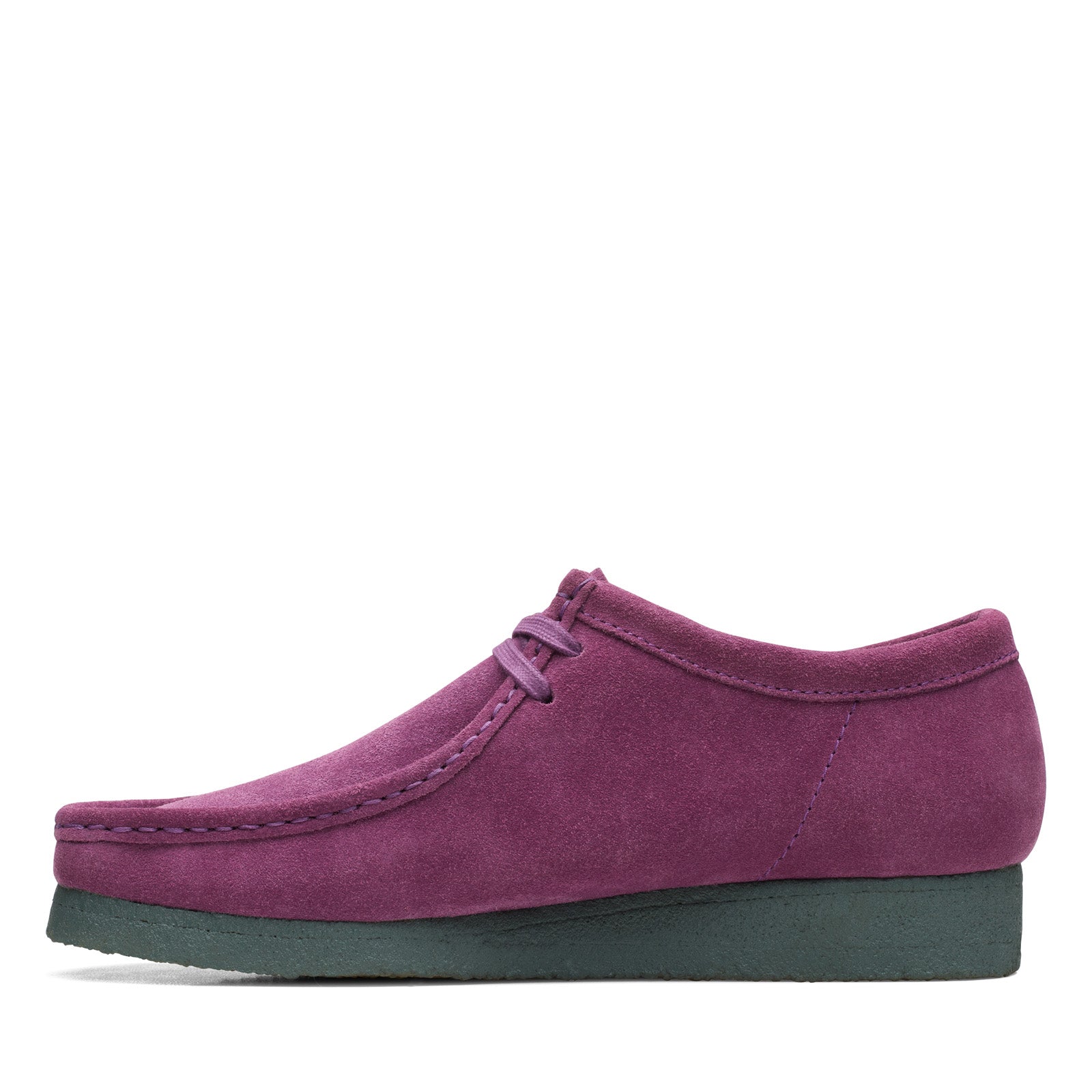 Clarks Men s Wallabee Low Purple Green 9.5