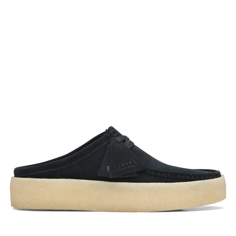 Clarks Wallabee Cup LO 26169189 Mens Black Suede Clogs Sandals Shoes