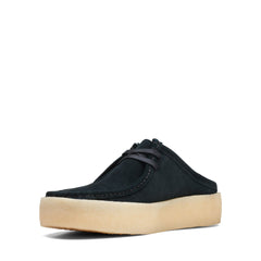 Clarks Wallabee Cup LO 26169189 Mens Black Suede Clogs Sandals Shoes