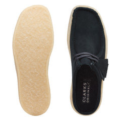 Clarks Wallabee Cup LO 26169189 Mens Black Suede Clogs Sandals Shoes