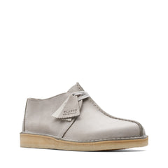 Clarks Desert Trek 26170131 Mens Gray Nubuck Oxfords & Lace Ups Casual Shoes