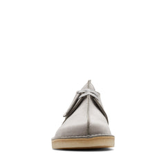 Clarks Desert Trek 26170131 Mens Gray Nubuck Oxfords & Lace Ups Casual Shoes