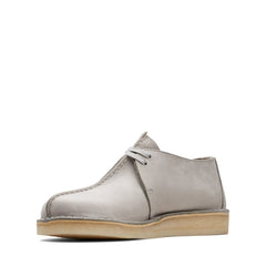 Clarks Desert Trek 26170131 Mens Gray Nubuck Oxfords & Lace Ups Casual Shoes